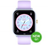 Ice Watch Ice Smart Junior 2.0 - Soft Blue - Purple 022800 Horloge - Siliconen - Paars - Ø 38 mm