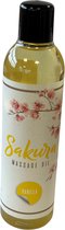Huile de Massage Sakura - Parfum Vanille | Parfum Vanille - 250ml
