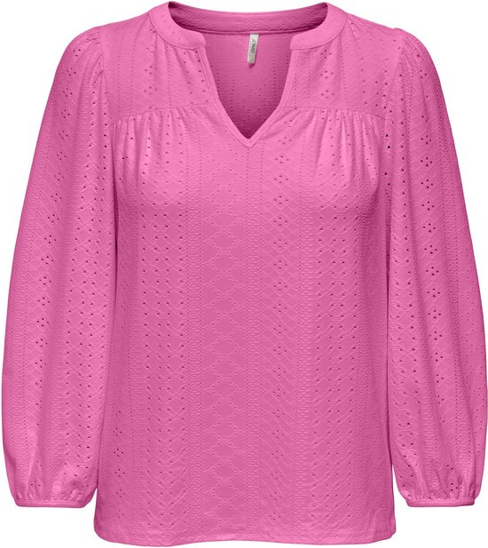 ONLY ONLSANDRA L/S SPLIT TOP JRS Dames Top - Maat M