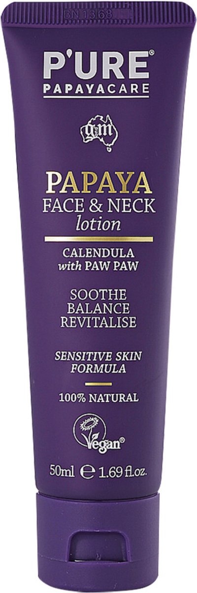 P’URE Papayacare - Papaya Face & Neck Lotion - 50ml