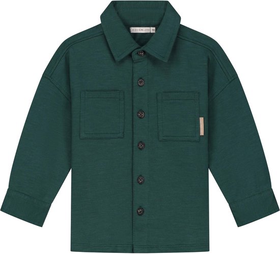 Kids Gallery baby blouse - Jongens - Dark Bottle Green