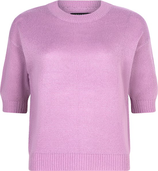Ydence Knitted top Feline - Lavender Pink - Maat M
