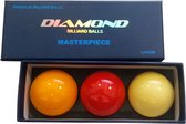 Diamond Ultra-Masterpiece 61,5mm Phenolic Billiard Balls - Set Professionele Fenolhars Biljartballen