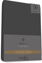 Bali - Van Dem - Mako Jersey - Topper Hoeslaken - 180 x 210 cm - antra