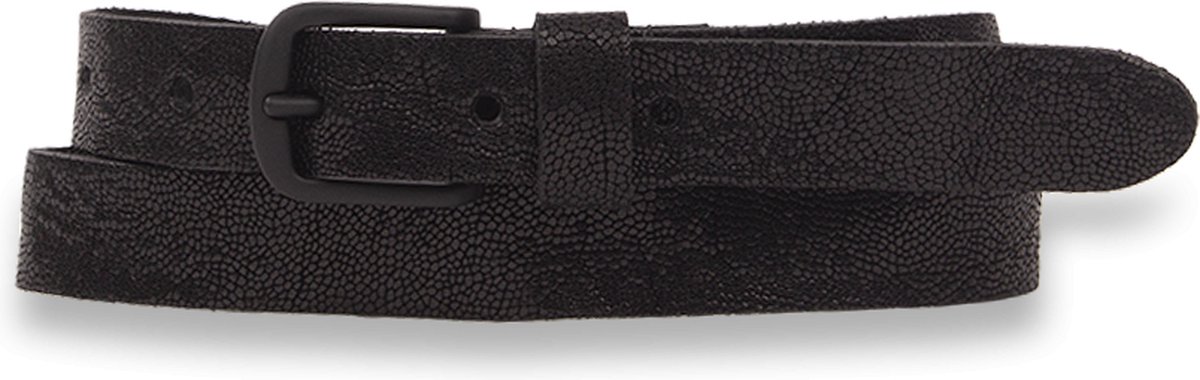 Legend Dames - Leren riem - Zwart - 105cm