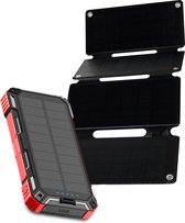 Batterie externe HEKO Solar® 30 000 mAh + chargeur Solar
