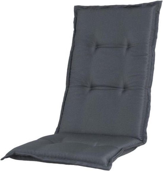 Madison Garden coussin de chaise dossier haut 50x123 cm Pute rygg gris