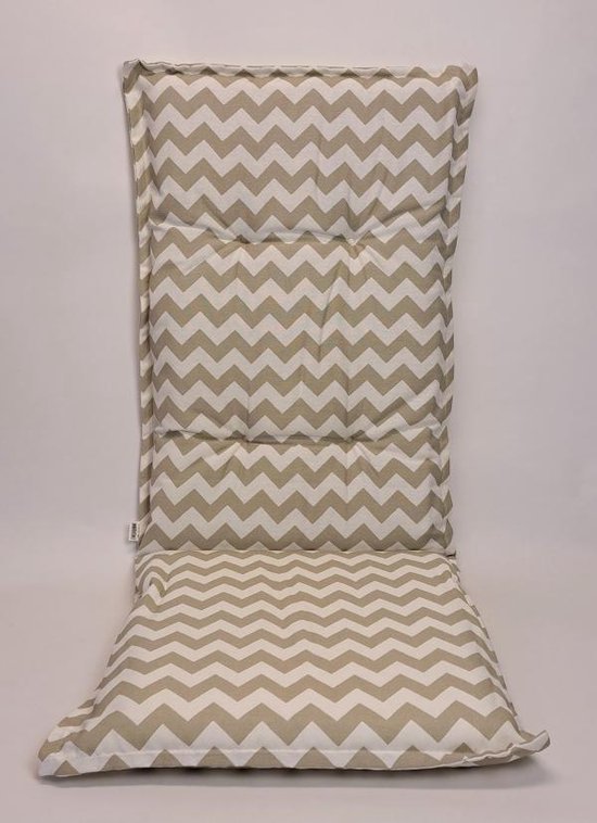Tuinkussen hoge rug - Aria green