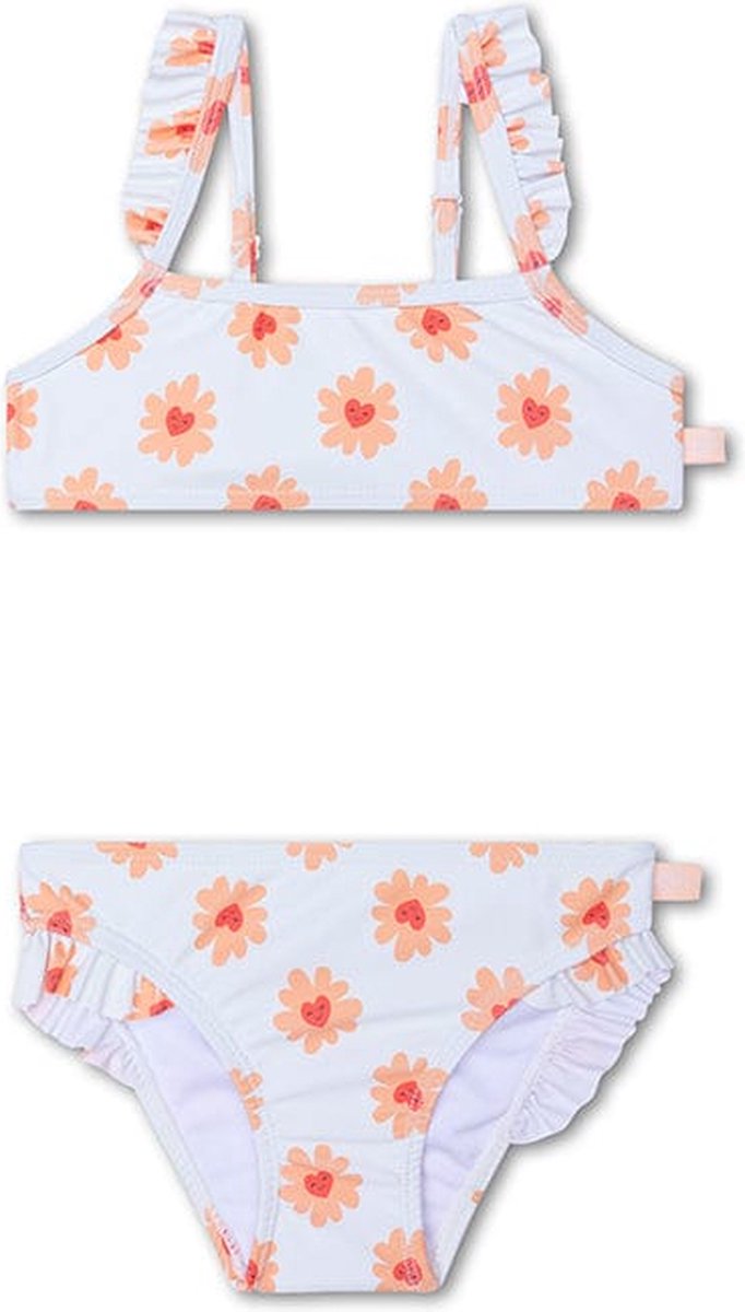 Swim Essentials Bikini Meisjes Zwemkleding Meisjes Bloemen Hartjesprint Maat 98 104 Kopen Wit Maat