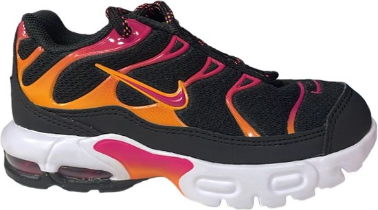 Nike - Air Max Plus TD - Sneakers - Roze/Oranje/Zwart - Kinderen - Maat 25