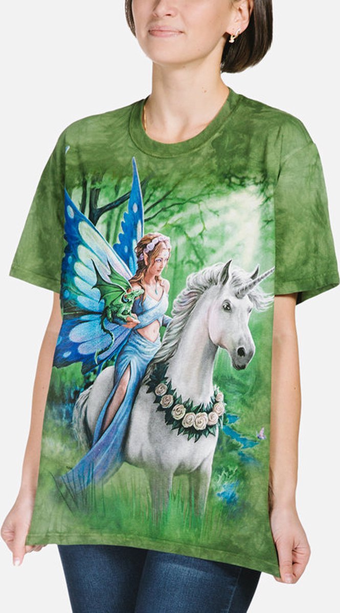 T-Shirt Mountain Artwear Realm of Ench - M — afbeelding 2