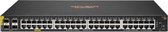 Hewlett Packard Enterprise - Netwerk Switch Aruba 6000 - 48G Class4 PoE 4SFP 370W