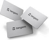 Tangem Wallet - 3 kaarten - Limited Edition White - Hardware Wallet - NFC - Wit