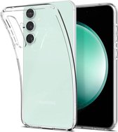 Spigen Geschikt voor - Samsung Galaxy S23 FE 5G - Back Cover Liquid Crystal Hoesje - Transparant