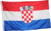 CHPN - Vlag - Vlag van Kroatië - Kroatische vlag - Kroatische Gemeenschap Vlag - 90/150CM - Croatia flag - Vlag van Croatia - Europa - Zagreb