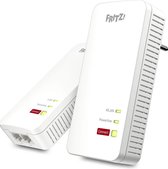 FRITZ! POWERLINE 1240 AX WLAN SET - Point Access - Gigabit LAN - Wi-Fi 6