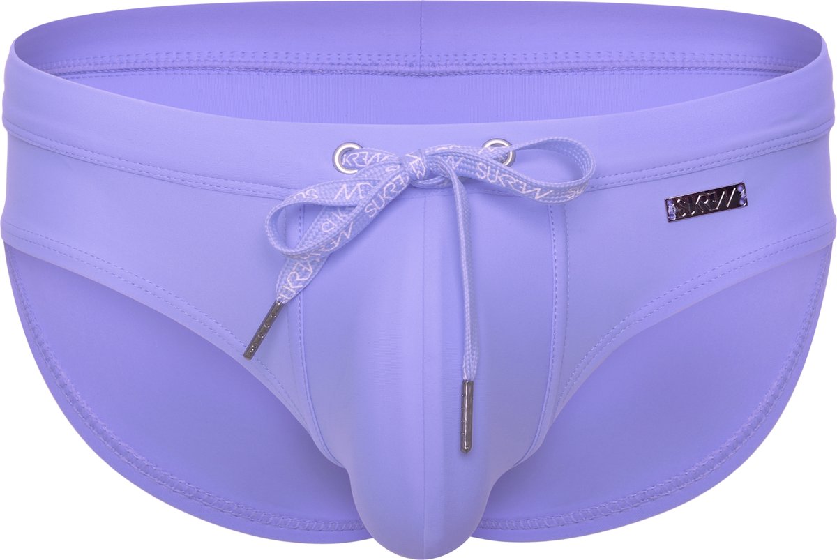 SUKREW Torrent Swim Brief Blueberry Milkshake - Heren Zwemslip - Zwem Slip voor Man - Mannen Brief