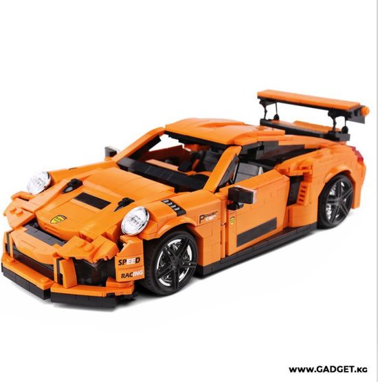 Mould King 13129 - Porsche GT3-911 - Bouwset - 1075 onderdelen - Lego compatibel - 