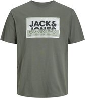 JACK&JONES JCOLOGAN TEE SS CREW NECK SS24 LN Heren T-shirt - Maat M