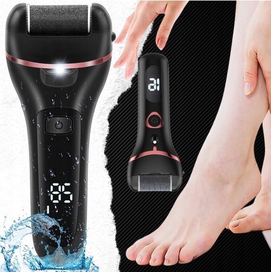 Ilso elektrische pedicure set - eelt verwijderaar - voet verzorging - elektrisch voeten vijl - draadloos - ilso