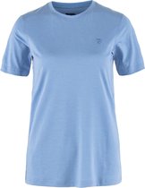Fjallraven Abisko Day Hike SS Women - Dames - T-shirt - Blauw - Maat L