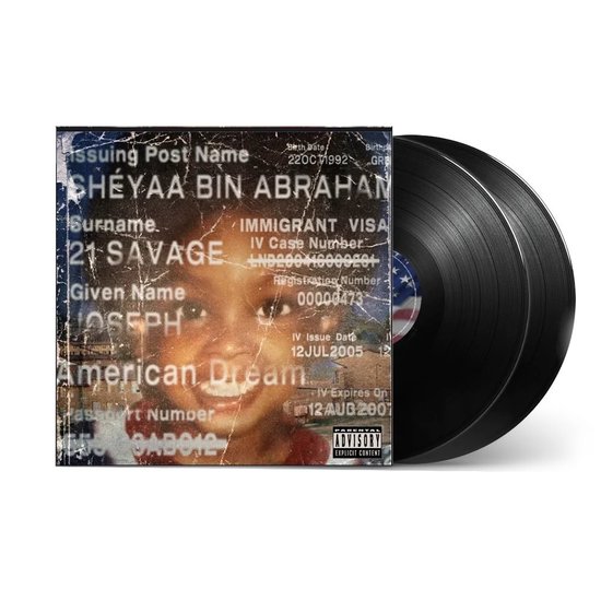 Sony Music 21 Savage American Dream - Hip-hop album - 2-LP