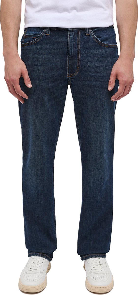 Mustang jeans - Heren Jeans - Heren - W32 X L32 - Blauw - Katoen - 1013717-5000 Tramper