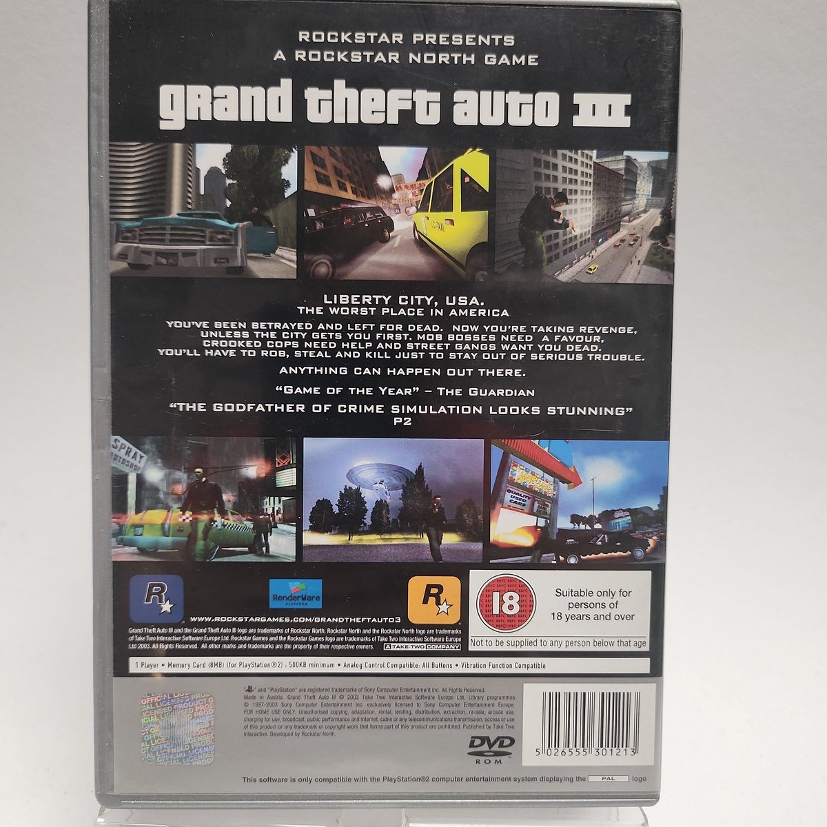 Gta 3 cheap ps2