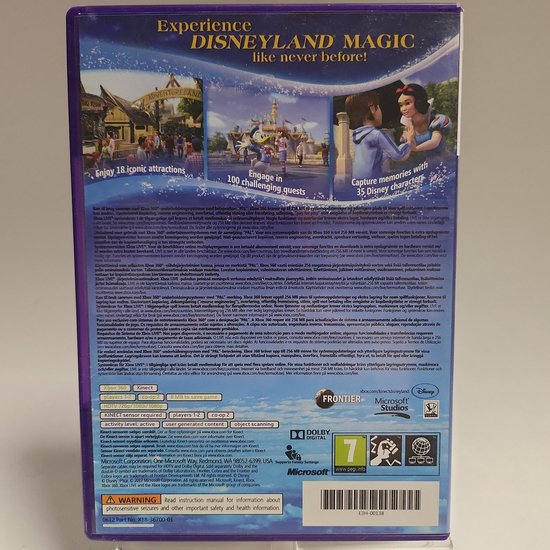 Disneyland Adventures - Kinect Compatible - Xbox 360 - Xbox