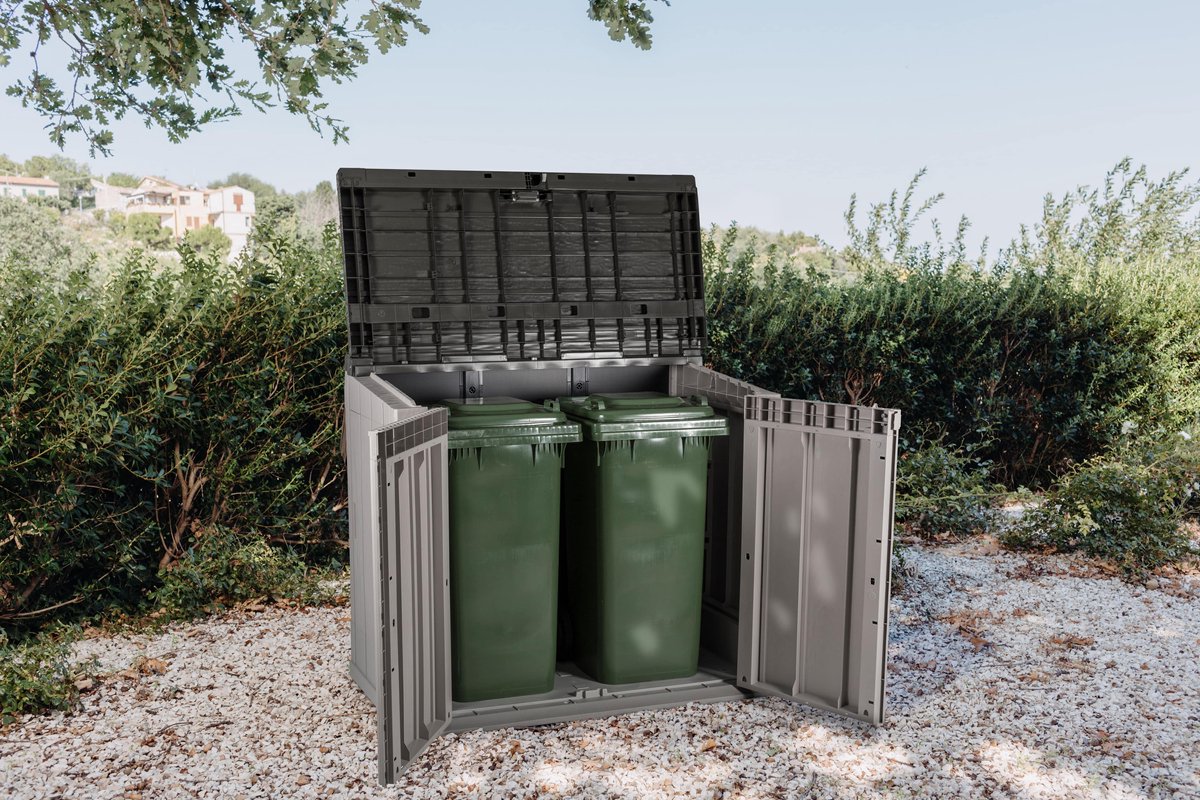 Toomax Stora Way opbergbox en containerbox - 842L - 130x75x110 - Grijs