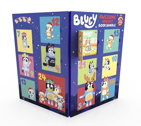 Bluey- Bluey: Awesome Advent Calendar Book Bundle