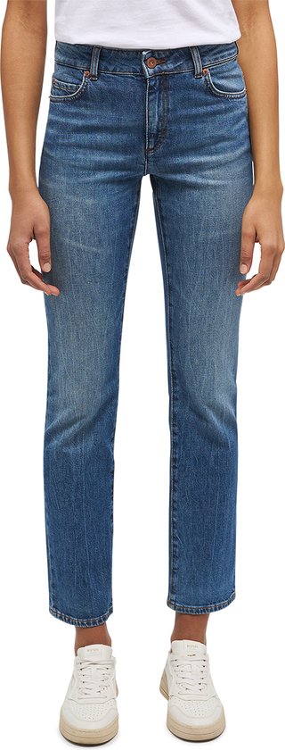 Mustang Dames Jeans Broeken CROSBY comfort/relaxed Fit Blauw 28W / 34L Volwassenen