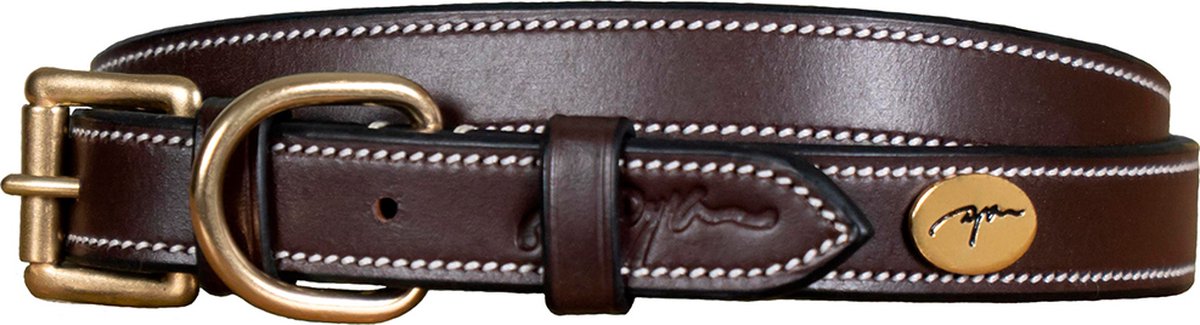 Dy'on Halsband Dy'on Flat Leather Bruin