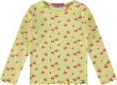 Stains and Stories girls shirt long sleeve Meisjes T-shirt - yellow - Maat 128