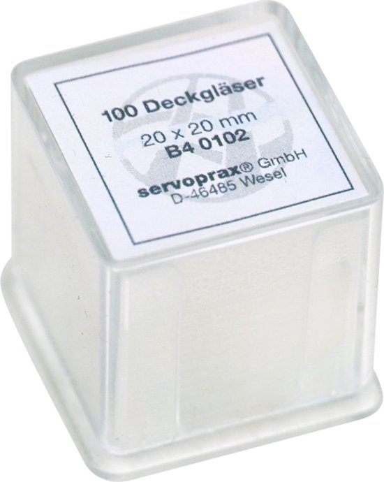 100 Stuks Microscoop Glazen Kit Microscoop Accessoires Geprepareerde Objectglaasjes Vierkante Dekglaasjes Vierkant Dekglas Dek Glas Af Dia's Voor Microscoop Plein Bijlage