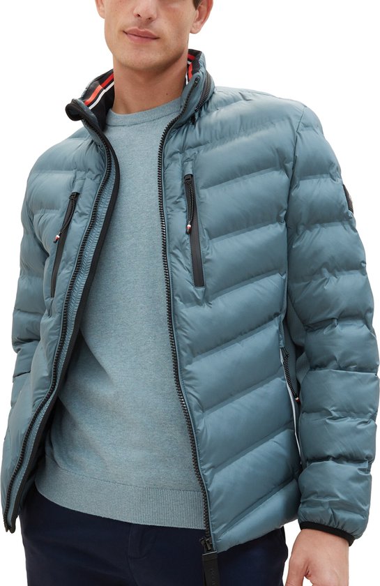 TOM TAILOR decorative hybrid jacket Heren Jas - Maat XL
