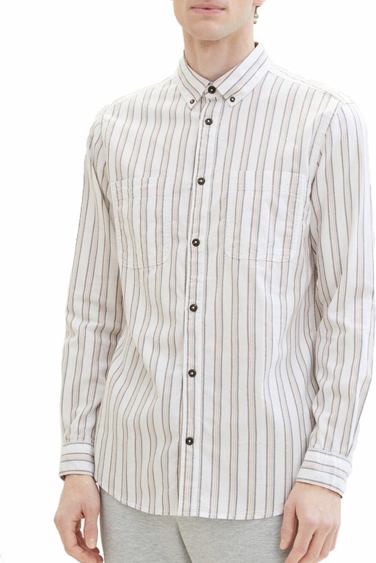 Tom tailor Gestreept Overhemd - 1040124