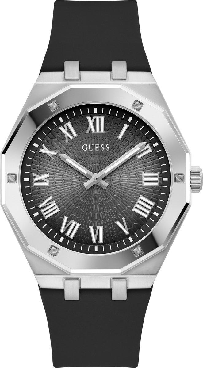 Guess Watches GW0663G1 Horloge Zilver Zwart