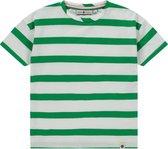 Stains and Stories boys t-shirt short sleeve Jongens T-shirt - green - Maat 116