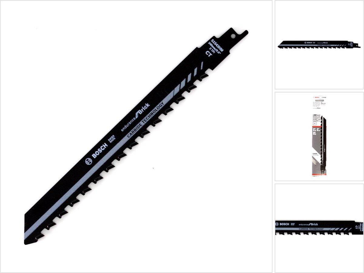Bosch - Reciprozaagblad S 1543 HM Special for Brick