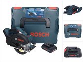 Bosch GKM 18V-50 Professionele accu metaalcirkelzaag 18 V 136 mm borstelloos + 1x ProCORE accu 4.0 Ah + L-Boxx - zonder oplader