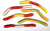 Pedro - Fruitgum Slangen - gloeiwormen - 1 kilo - dierensnoep - candy - traktatie - snoep - snoepzak - schepsnoep - babysnoep - wormen - slangen - snakes