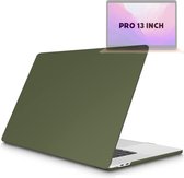 Laptopcover - Geschikt voor MacBook Pro 13 inch - Case - Cover - Hardcase - A1706/A1708/A2338/A2686 (M1,M2,Touchbar, 2016-2022) - Creamy Groen