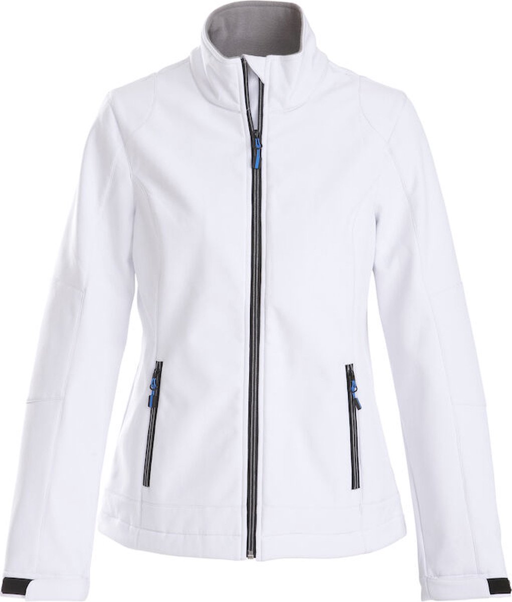 Printer SOFTSHELL JACKET TRIAL LADY 2261045 Wit