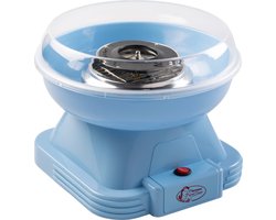 foto van Bestron Suikerspinmachine - Sweet Dreams Collectie - met 10 stokjes & maatlepel - Blauw