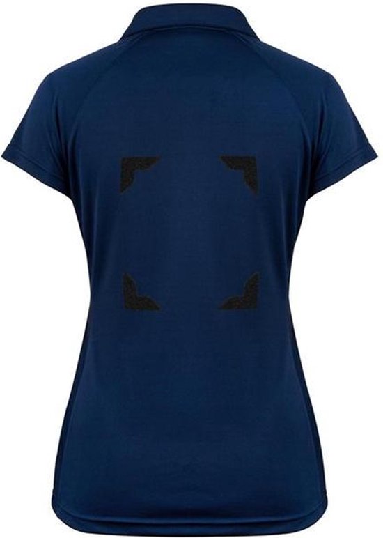 Foto: Gilbert netball eclipse hook and loop shirt girls 11 12 yrs donker navy