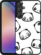 Cazy Hardcase Hoesje geschikt voor Samsung Galaxy A55 Panda Emotions