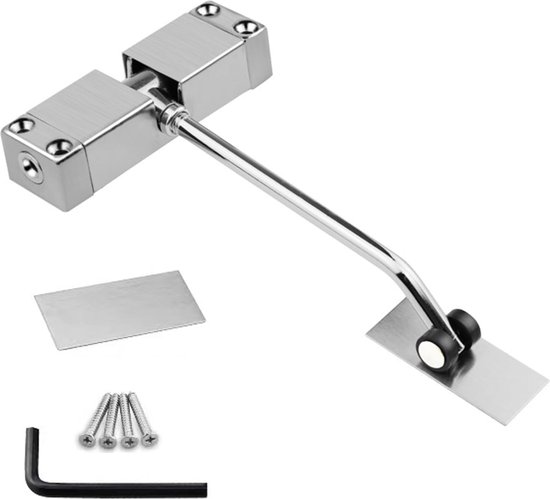 2 Stuks Automatic Door Closer with Sensor, Automatische Deursluiter