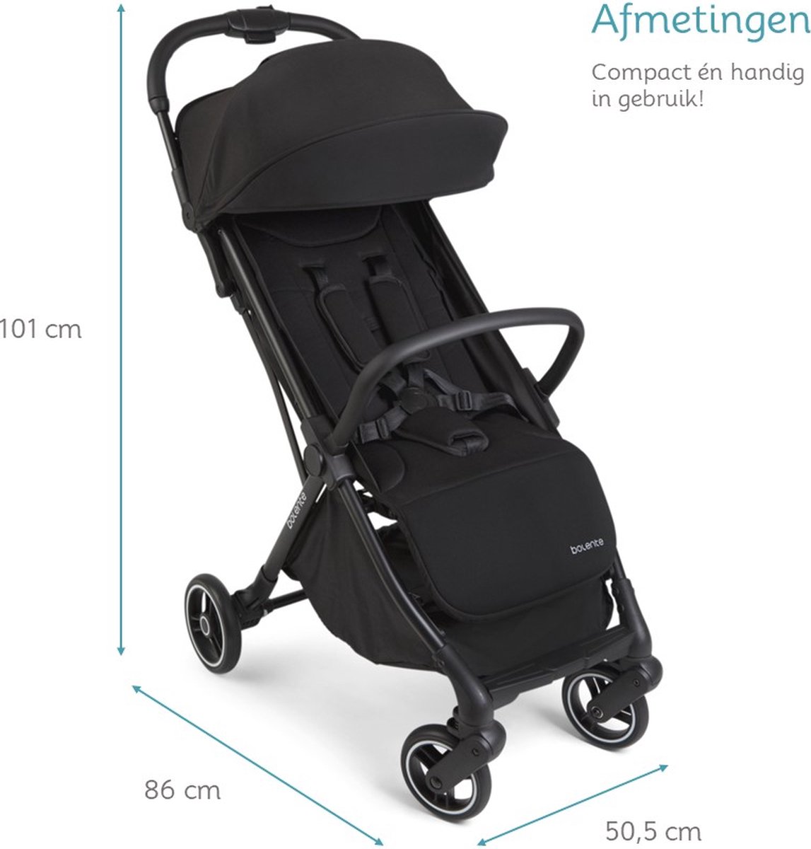 Bolente Beetle Compacte Buggy - Lichtgewicht en opvouwbaar thumbnail 7