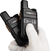 KSUT PMR446 Walkie Talkie 2 stuks Mini-formaat draagbare radio draadloze set tweerichtingsradiostation Comunicador Transceiver